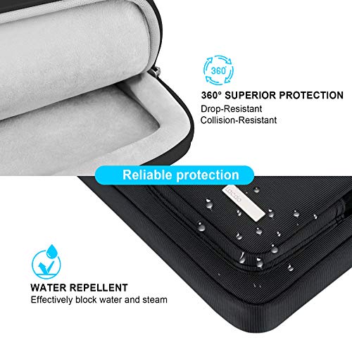 Lacdo 360° Protective Laptop Shoulder Bag, 16 inch Laptop Sleeve Case for 15.6 inch Acer HP Lenovo Dell ASUS Laptop, 16" New Pro M4/M3/M2/M1 Pro/Max A3403 A3186 2024-2019 Computer Bag, Black - color: Black, size: 16 Inches