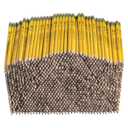 Ticonderoga Wood-Cased Pencils, Pre-Sharpened, 1000/Box, 2 Boxes | 2 HB Soft, Yellow, 2000 Pencils Total, X13100 - size: 1 Count (Pack of 2000)