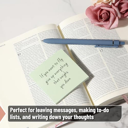 Mr. Pen- Sticky Notes, 3"x3", 12 Pads, 600 Sheets, Colorful | Sticky Notes Bulk, Self-Stick Note Pads, Perfect for Office, School, Home, Study & Organization - color: Autumn