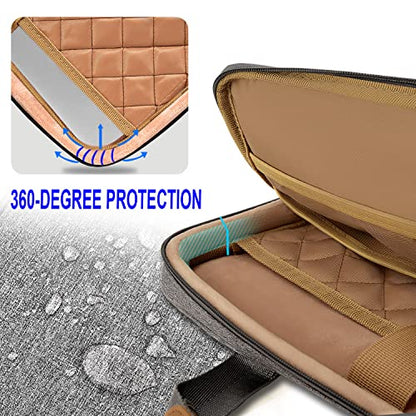 ZINZ Slim Expandable Laptop Case 15.6 Inch Sleeve Upgraded Protective Durable Recycled Carrying Case Compatible with MacBook 15" & 16" and Most 15" 15.6" 16" Notebook,D01G01 - color: D01g01, size: 15.6"