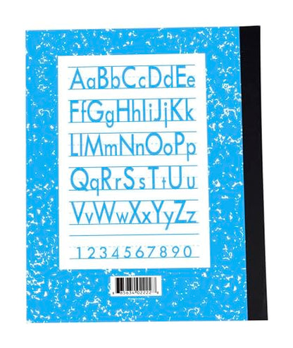 School Smart Skip-A-Line Ruled Composition Book, Grade 2, Blue, 100 Pages - 085301 - size: 50 Sheets/100 Pages - Grade 2