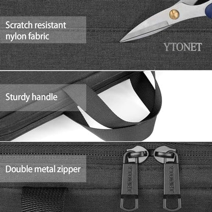 Ytonet 14 Inch Laptop Sleeve Case, Slim TSA Laptop Cover with Handle | Compatible with 14" MacBook Air MacBook Pro HP Dell Lenovo Chromebook Notebooks, Business Computer Carrying Case, Black - color: Black, size: 14 in