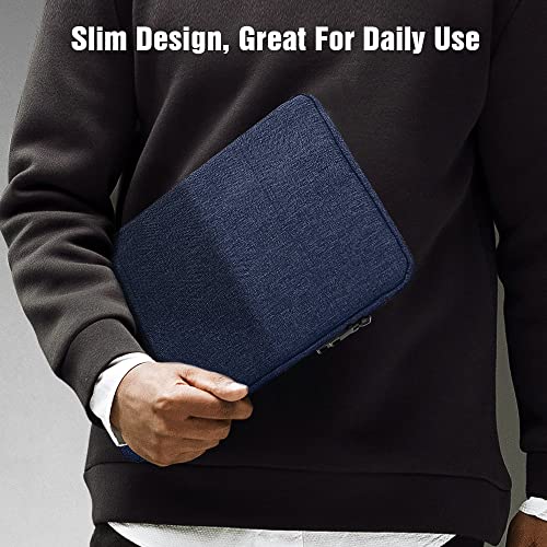 TiMOVO 9-11" Tablet Sleeve Bag, Dark Blue | Fit iPad 11" A16 2025 / 10.9"/10.2" / Air 11" 5/4 Gen / Galaxy Tab A9+/A11Plus 11", Fit Smart Keyboard - color: Indigo, size: 9-11 Inch