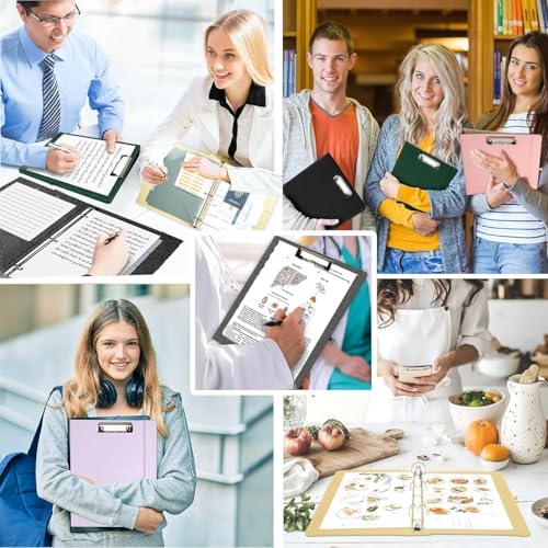 2 Inch 3 Ring Linen Binder Organizer, BVSSX Three Ring Binders with Clipboard, Plastic Folder, 5-Tabs Pocket Dividers with Sticker Labels, Pen Loop, Elastic Strap (Beige, Letter Size) - color: Light Beige, size: 2in（Letter Size）