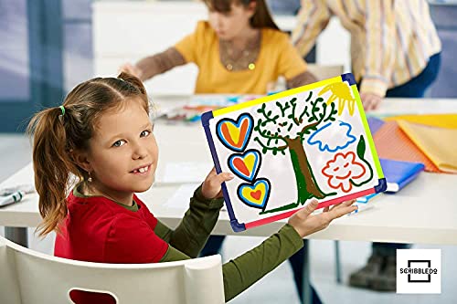 Small White Board Dry Erase Board for Kids Portable 9"x12" Lapboard Travel Drawing Magnetic Mini Whiteboard for Students Teachers School Supplies Small Dry Erase Board for Kids 4 Markers Included - style: Set of 1 Board & 4 Markers