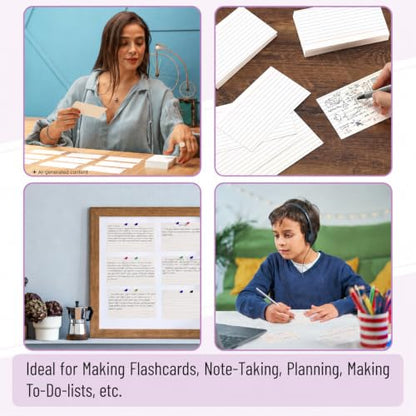 Mr. Pen- Lined Index Cards, 3x5, 100 Cards, Flash Cards, Note Cards | Index Card - size: 100 Cards
