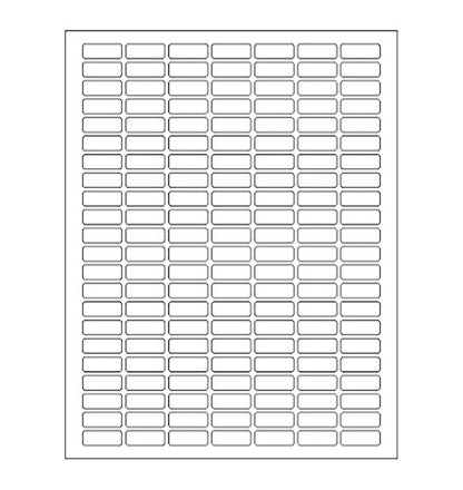 White Rectangular Labels + Bonus Color Labels - Value Pack - 1138 Pack - color: White, size: 1138