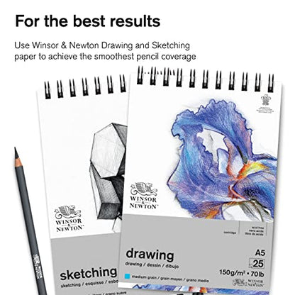Winsor & Newton Studio Collection Artist Pencils, Graphite Pencils, Set of 12 - style: 12 Graphite Pencils