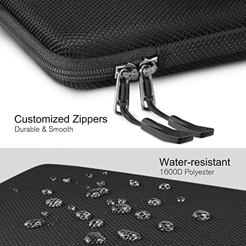 FINPAC 14-inch Hard Laptop Sleeve Case Compatible with Acer Dell, Black | Laptop Carrying Case for HP, ASUS, Dell, Laptop Notebook Ultrabook, Water-Resistant Shockproof Computer Bag - color: Black, size: 13.5-14-inch Laptop/Notebook