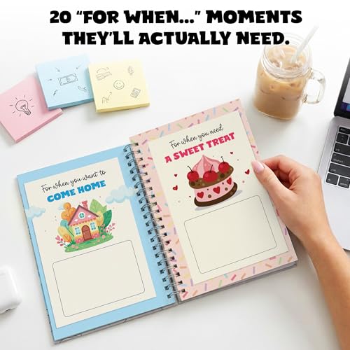 Hangwoous College Survival Gift Card Book, College Care Package Cash Gifts | 7X5 Inch 24 Pages Card Book For Grads, Going Away To College Care Package And High School Grad Gift - color: Black