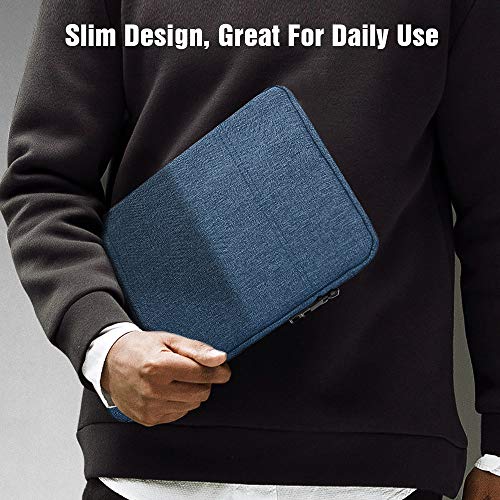 TiMOVO 9-11" Tablet Sleeve Bag, Blue | Fit iPad 11" A16 2025 / 10.9"/10.2" / Air 11" 5/4 Gen / Galaxy Tab A9+/A11Plus 11", Fit Smart Keyboard - color: Blue, size: 9-11 Inch