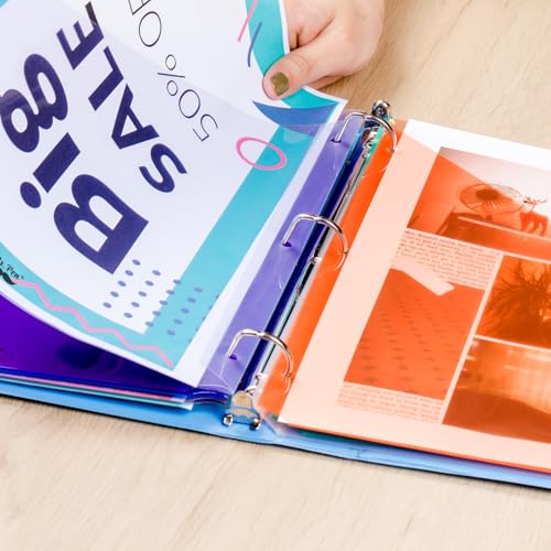 Mr. Pen- Binder Dividers with Pockets and Tabs, 48 Pack | Pastel Color, 3 Ring Binder Dividers with Tabs and Pockets on Both Sides - color: Pastel, size: 48 Pack