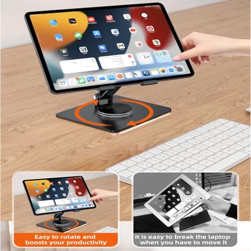 Drawing Tablet Stand - 360Adjustable Holder for 4-17.3"Inch Tablets & iPads Pro/Air