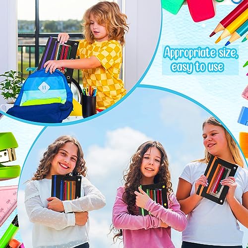 Zhehao 100 Pcs Zipper Binder Pencil Pouches:3 Ring Binder Pencil Pouches with Zipper Window Bulk Clear Pen Bags Case for Office School Classroom Supplies(Double Layer with Mesh Layer,Black) - color: Black, style: Double Layer With Mesh Layer