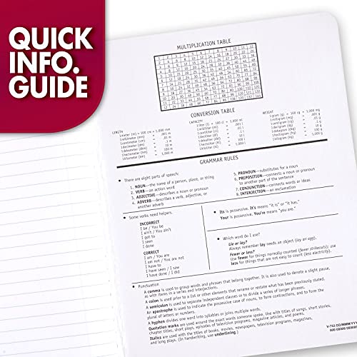 Mead Composition Notebook, Wide Ruled Paper, 7-1/2" x 9-3/4", 100 Sheets, Green Marble (09918AC5) - color: Green Marble, size: 1 Pack
