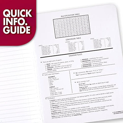 Mead Composition Notebook, Wide Ruled Paper, 7-1/2" x 9-3/4", 100 Sheets, Red Marble (09918AB5) - color: Red Marble, size: 1 Pack