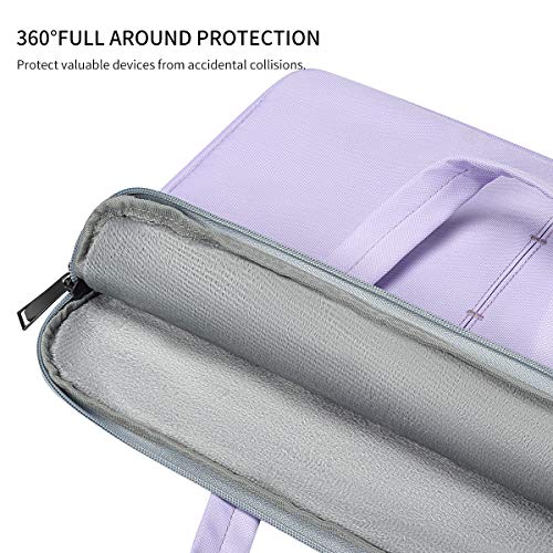 14 Inch Laptop Sleeve Bag for 13.5-14.8 Surface Laptop 7/6/5/4, HP Lenovo Acer ASUS Chromebook 14/ Stream/IdeaPad Case, Purple - color: Purple, size: 13.3-15 Inch