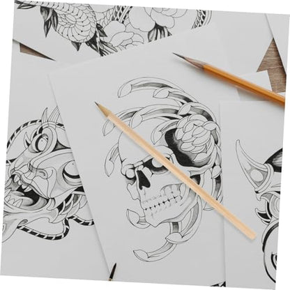 STOBAZA 30pcs Natural Wood Hb Pencils for Sketching Writing and Drawing Lightweight Comfortable Grip Wooden Pencils for Students Artists and Teachers Multi-function Art Supplies