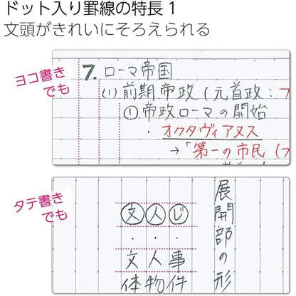 KOKUYO Composition Notebooks, 5 Pack Campus Semi-B5 Comp Book with Dot A 7mm Ruled, 30 Sheets, School Lined Notebook Acrylic Palette, Journal Notebook for Women Work Study Note Taking (NO-3CATN-L38X5) - color: ‎Acrylic Palette
