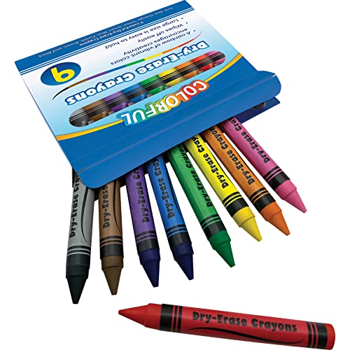 Teacher Created Resources Colorful Dry-Erase Crayons (TCR20112)