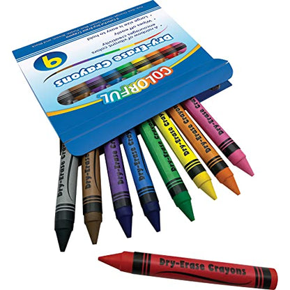 Teacher Created Resources Colorful Dry-Erase Crayons (TCR20112)