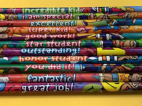 Raymond Geddes Incentive Number 2 Pencils For Kids (Pack of 144) - color: Multicolor