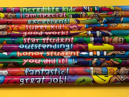 Raymond Geddes Incentive Number 2 Pencils For Kids (Pack of 144) - color: Multicolor