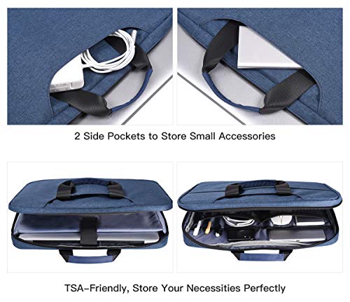 11.6 12.9 Inch Laptop Bag Men Women TSA Briefcase Sleeve for Macbook Neo 13 A18 Pro A3404, iPad Air 13 M4 M3 2026, 13" iPad Pro M5 M4, iPad 12.9", Acer Lenovo Dell Chromebook 11.6" Carrying Case, Blue - color: Blue, size: 11.6-12.9 Inch