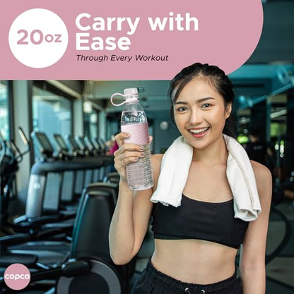 Copco – Hydra Hydra 20 Oz Water Bottle - Pink - color: Light Pink