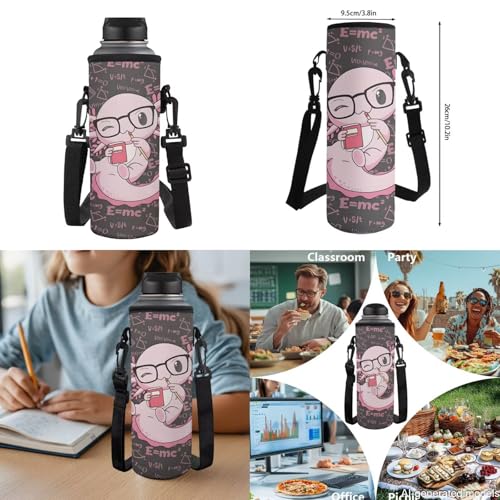 17 Inch School Backpack for Kids 5-12 Girls, Pink Axolotl Book Bag with Lunch Box Pencil Case Water Bottle Case Back to School Supplies - color: Pink Axolotl