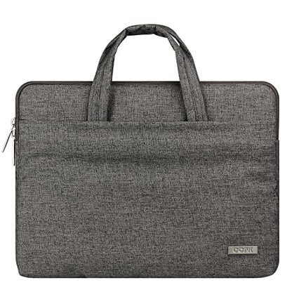 CCPK Laptop Bag 13-13.3 inch for New MacBook Pro 14 Inch M5 A3426 A3427 2026 A3434 2025 M4 A3185 2024 M3 M2 M1 2023 2021 Air Neo Laptop Sleeve Computer Case with Handle Waterproof Briefcase Black Grey