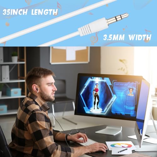 Kigeli 300 Packs Bulk Earbuds Headphones Wired Earphones for Classroom Kids Colorful in Ear Students Ear Buds with 3.5mm Jack for Laptop School Library Supplies, No Microphone (Black,White,Grey) - color: Black,White,Grey