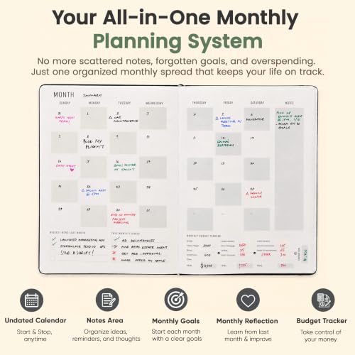 Hourly Planner & Appointment Book (8.5” x 11”) - Premium Hourly Planner with Daily Schedule & 30-Minute Time Slots for Better Time Management by PRODUCTIVITY STORE (A4, Black) - color: Black