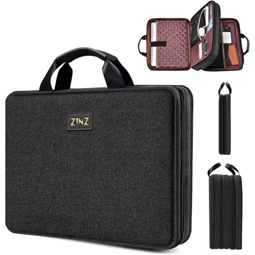 ZINZ Expandable Laptop Case 13-13.3-14 Sleeve Compatible with MacBook Pro/Neo 14" M5/M4/M3/M2/M1, MacBook Air/Pro 13", XPS 13/14, Surface Book/Laptop 13.5" and Most 13-14 inch Notebooks，B01K01 - color: B01k01, size: 13-14"
