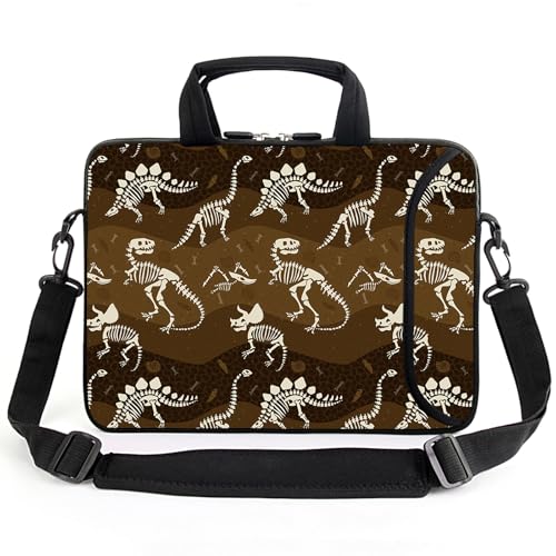 15.6" laptop sleeve chromebook case adjustable shoulder strap with handle accessory pocket (KLHS) - color: Klhs