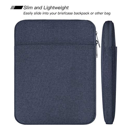 Tablet Sleeve Case for iPad Pro 11 Inch, iPad 9th/8th/7th Gen 10.2, iPad Air 5/4 10.9 Inch, Samsung Galaxy Tab A8 10.5" Protective Bag, Fit Apple Smart Keyboard, Blue - color: Blue, size: 9-11 Inch