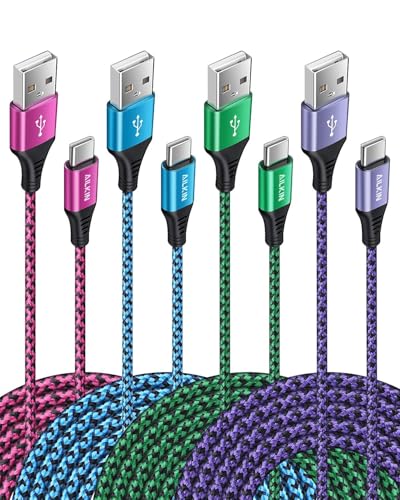 USB C Charger Cable for iPhone 17 Pro Max/Plus/Air/16e, Fast Charging USBC Cord for Android & iPhone 16e, 16 Pro Max 15 Pro, Samsung Galaxy S25 Ultra S24 A17 A16, Google Pixel 9a, 10 Pro, USB-C Wire - size: 3ft, style: USB C
