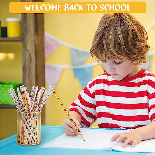 Teling 48 Pcs Construction Party Favors Fun Pencils in Bulk with Eraser for Theme Birthday Supplies Wooden Number 2 Graphite Pencils for Students Back to School Gifts Classroom - style: Construction Theme