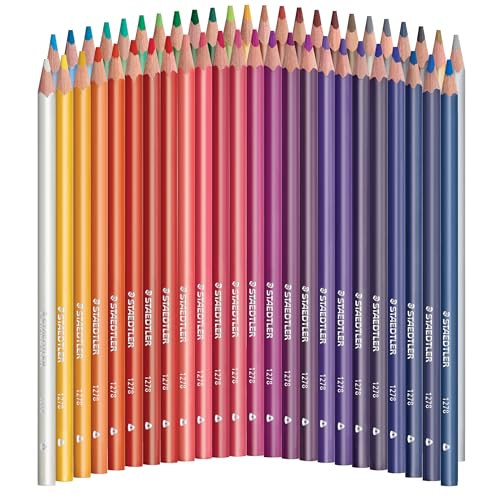 STAEDTLER Triangular Color Pencil, 48pcs