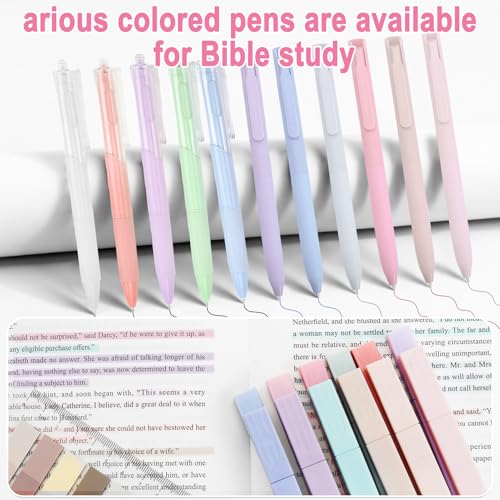 Bible Cover Case Study Supplies for Women Gifts Large Bible Cover with Highlighters Pens Tabs Cute Quilted Carrying Case Christian Journal Kit Accessories Christian Gifts Sticky Notes A - color: Bc-bible cover case with highlighters pens tabs