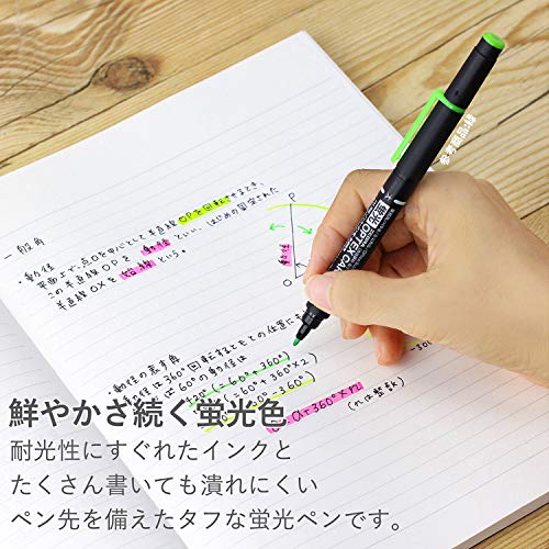 Zebra Highlighter, Optex Care, Red, 10 Count B-WKCR1-R - color: Red 10pcs