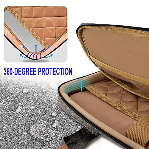 ZINZ Slim Expandable Laptop Case 15.6 Inch Sleeve Upgraded Protective Durable Recycled Carrying Case Compatible with MacBook 15" & 16" and Most 15" 15.6" 16" Notebook,D01G03 - color: D01g03, size: 15.6"