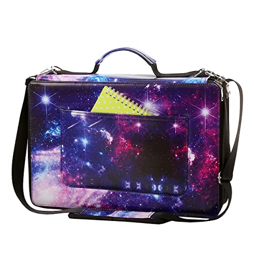 Portable Colored 480 Slots Pencil case Organizer with Printing Pattern for Watercolor Pens or Markers, Pencil Case Organizer for Artist - color: Purple, size: 480