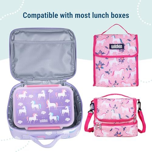Wildkin Reusable Food Container for Kids – Airtight, Leak Resistant, Dishwasher Safe - Unicorn