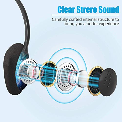 EBODA USB Headset Computer Headset with Noise Cancelling Microphone, Lightweight PC Headset Wired Headphones Business Headset for Skype Webinar Cell Phone Call Center