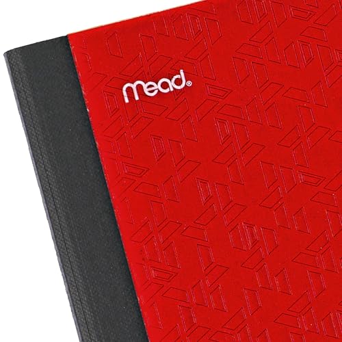 Five Star Composition Book + Study App, 12 Pack, Wide Ruled Paper, 7-1/2" x 9-3/4", 80 Sheets, Forest Green, Tidewater Blue, Fire Red and Harvest Yellow (950033B-ECM) - size: 12 Pack, style: Wide Ruled
