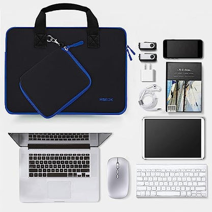 11.6 12.9 13 inch Elastic Laptop Sleeve with Small Case Compatible with 13 inch MacBook Neo Air Pro M5/M4/M3/M2/M1, iPad 13 12.9, XPS 13 and Most 11.6 12.9 13 inch Notebooks Tablets,B01K03 - color: B01k03, size: 11.6"-13"