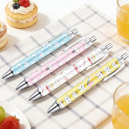 Dental Ballpoint Pens Gifts - 24 Pcs Teeth Pens Sets Tooth Retractable Writing Ball Point Pen Dental Assistant Hygienist Appreciation Gifts for Office Stationery Home School Supplies - style: Dental