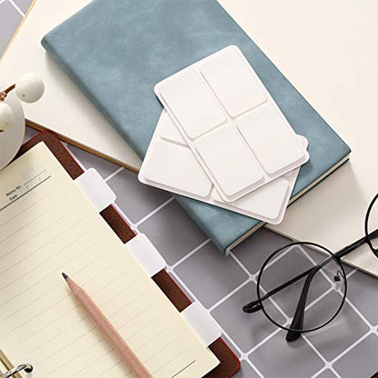 Sticky Index Tabs Page Marker Pop-up Page Flags Sticky Notes Tabs 1.6 x 1 Inch, White (400 Pieces)