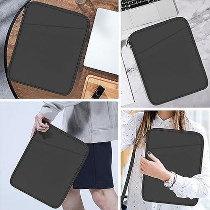 MoKo 13 Inch Tablet Sleeve Bag Carrying Case with Accessory Pocket | Fits iPad Pro 13-inch M5, iPad Air 13-inch M4/M3, iPad Pro 12.9 M2/M1 and Galaxy Tab S8+/S9+ 12.4, Dark Gray - color: Dark Gray, size: 12.9-13 inch